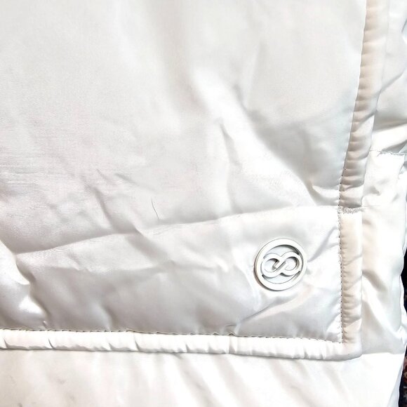 Calia Women's Outerwear Longline Snap Hooded Puffer Jacket, NWOT, Sz XS - Picture 7 of 10